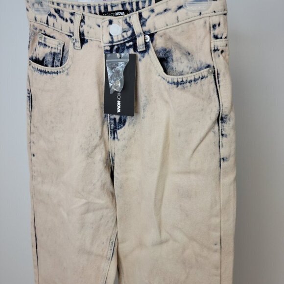 Fashion Nova Acid Wash High Rise Jeans - Picture 2 of 5